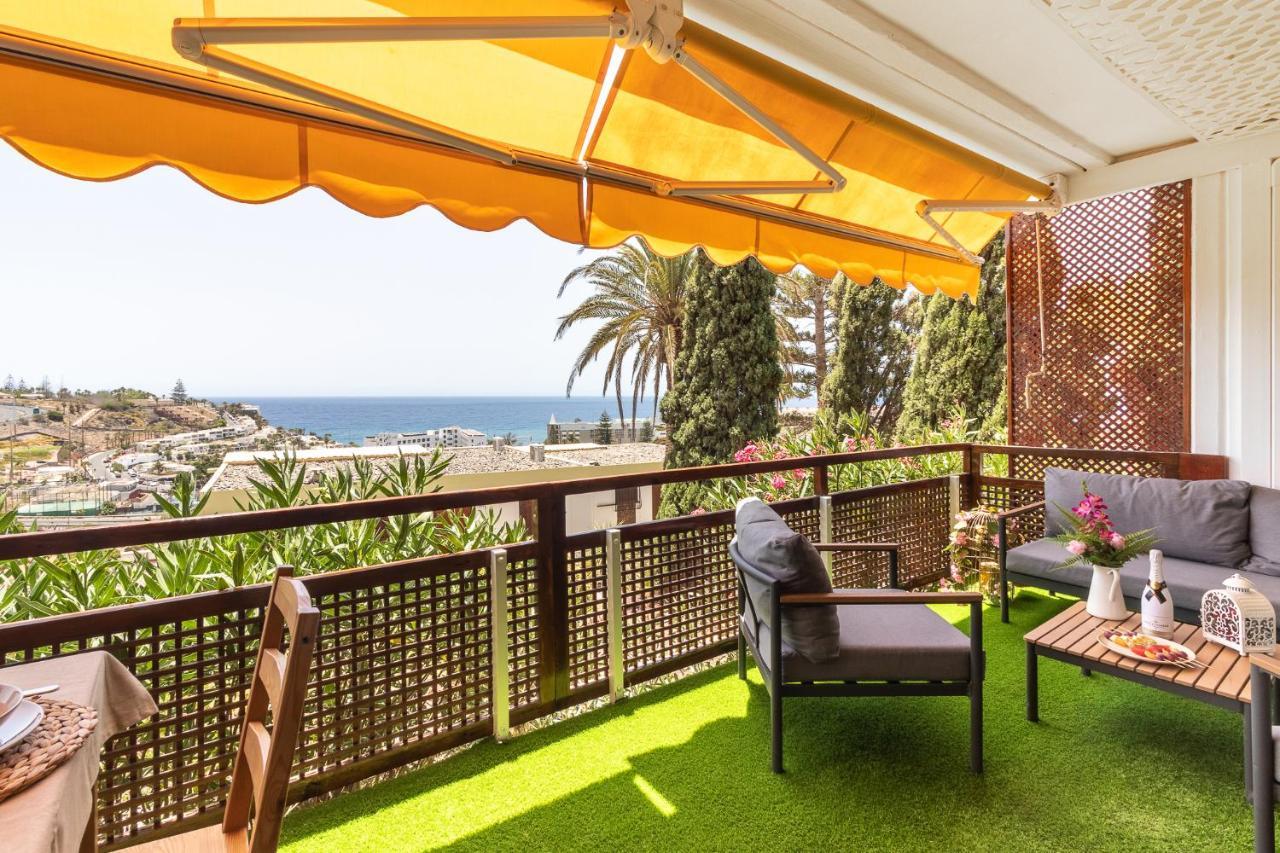 Increible Terraza Con Vistas Al Mar En San Agustin 아파트 외부 사진